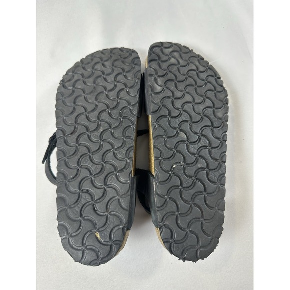 RARE‎ Birkenstock Delhi Ankle Strap Sandals Black Oiled Leather EU40 US9 - Picture 8 of 9